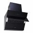 Whirlpool 60cm 1200 m3/hr Baffle Filter Kitchen Chimney with 5 Years WARR on Motor and 1 Year Comprehensive | AKR BF 60 BK HOOD | Black | 3 Speed Push Button Control
